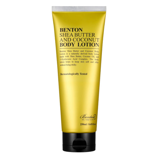BENTON - Loción corporal de manteca de karité y coco
